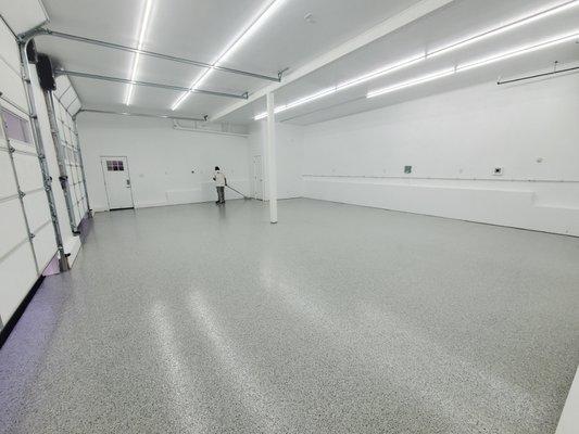 Epoxy flooring is extremely durable