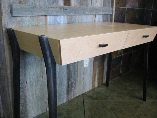 Custom Maple Writing Desk