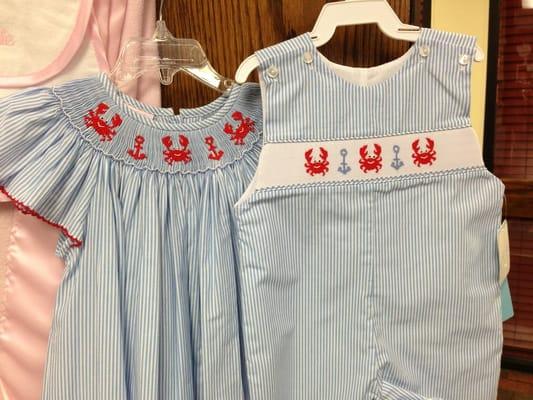 Adorable crab dresses