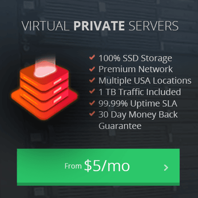 VPS from $5/mo