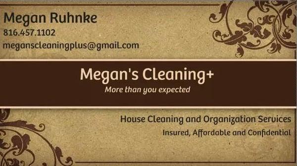 Megan's Cleaning+