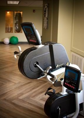 Wauconda Care's Therapy Gym. We offer personalized rehabilitation in a beautiful, newly renovated Physical Therapy gym.