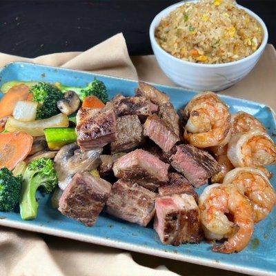 Steak and Shrimp Combo