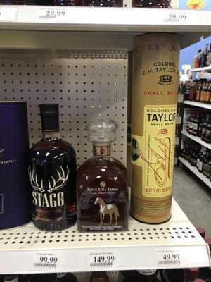 Wow wow wow.  I'm a big bourbon guy, but this places is trying to price gouge like no one's business.