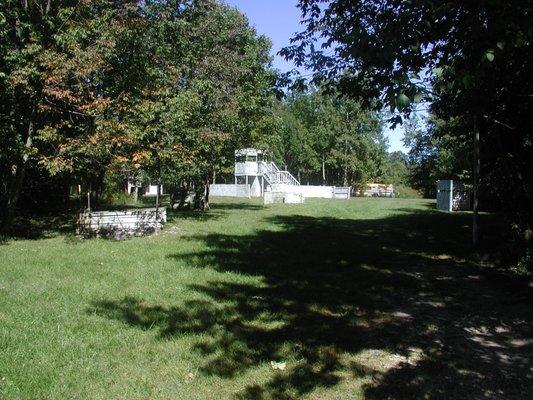 Just one of our 6 additional playing fields for an enjoyable day of paintball at Pinnacle Woods Paintball Park.