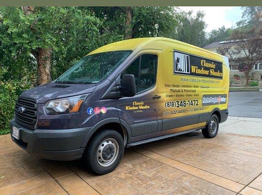 Our vans have a new look for 2019!