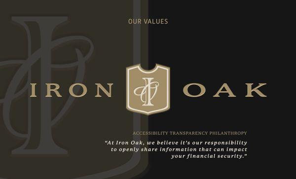 The Iron Oak Values