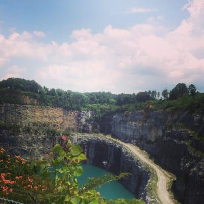 Bellwood Quarry, the filming location of the survivors' campsite in Season 1 of "The Walking Dead"