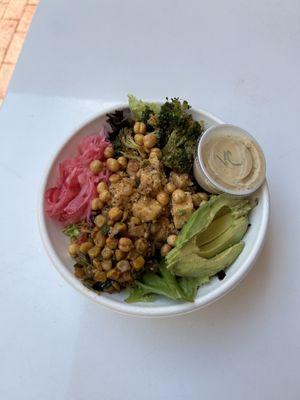 Vegan salad bowl