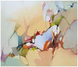 Contemporary Abstract by Ann Sheldon Beth.