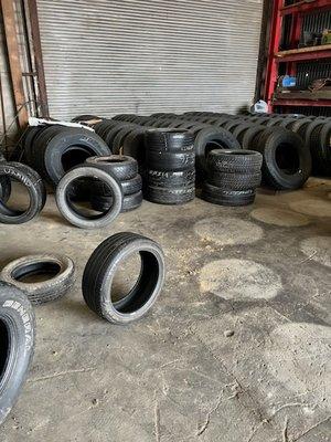 If we don't have your tire in stock, we will order it for you at no extra charge!