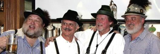 "The Internationals" showband, a very popular band that plays at the Tourist Club / Nature Friends in Oakland.