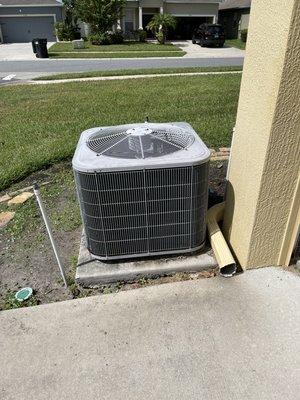 Replacement an outdoor condenser unit