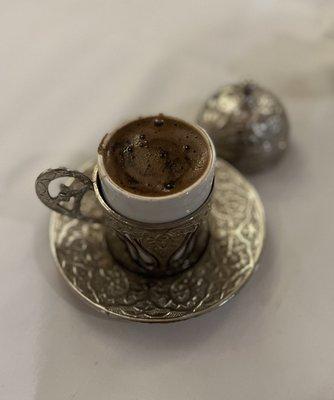 Turkish coffee.