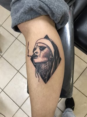 Evil Nun Tattoo