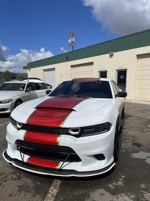 This Dodge Charger RT is now show ready. We did a full detail and polish of the vehicle.