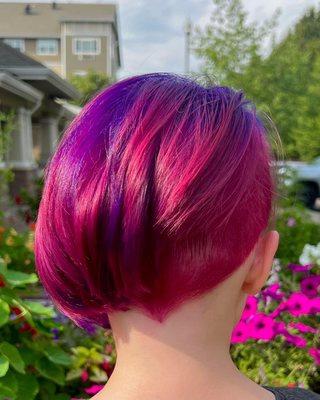 Multidimensional Unicorn Hair