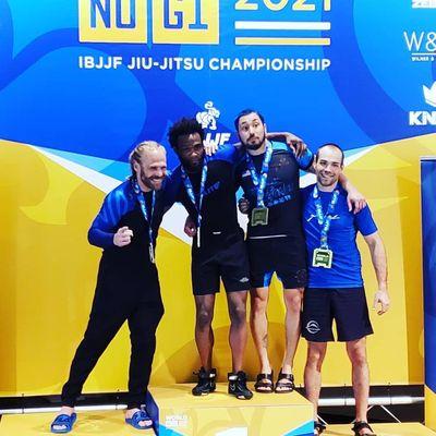 IBJJF  silver in worlds this time