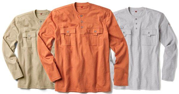 Rasco FR Utility Henley Shirts