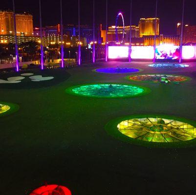 TopGolf in Las Vegas.