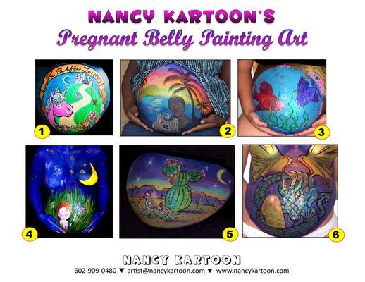 Pregnant Belly Designs