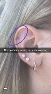 my ear