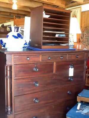 Always a nice selection of antique & vintage furniture