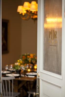 Entrance to the gorgeous dining room