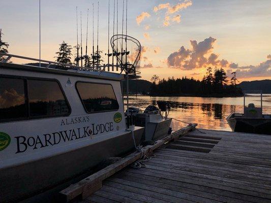 28-foot cabin cruisers keep saltwater fishing guests comfortable while getting on the fish.