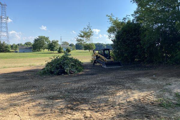 We specialize in lot clearing and site preparation.