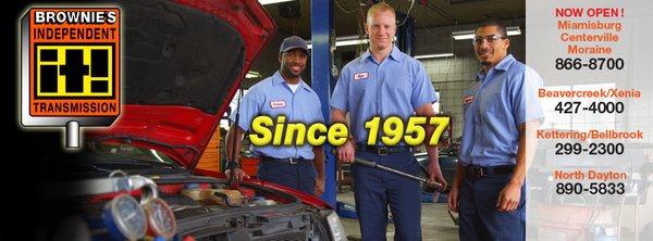 ASE Certified technicians
 Call 937-890-5833 today!