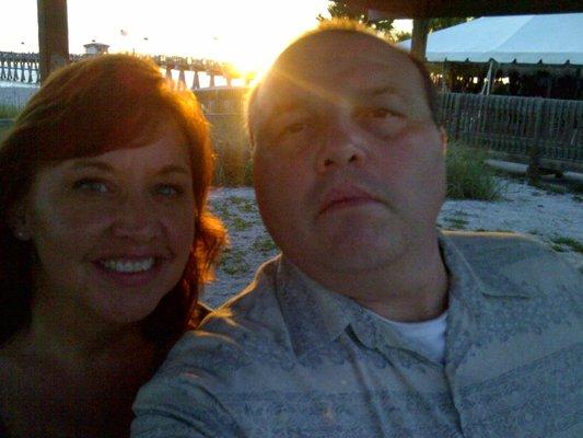 Blair and Karen Post at Venice Pier