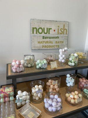 Bath bomb bar