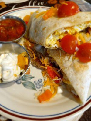 Breakfast burrito (Wednesdays only)