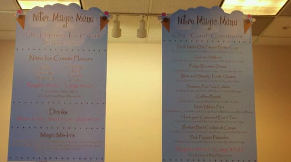 menu boards