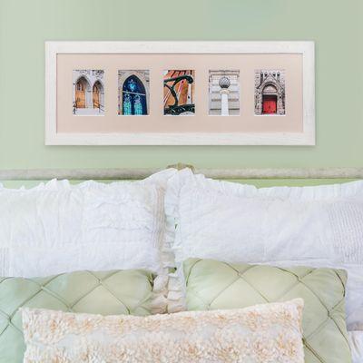 Personalized framed letter art