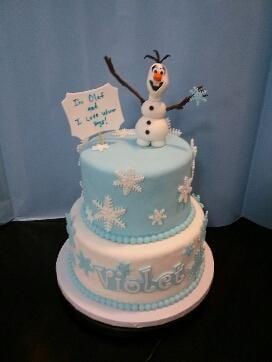 Olaf cake