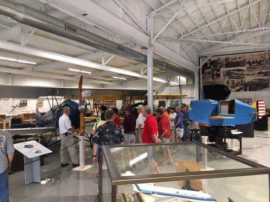 The Shannon Air Museum at Shannon Airport of Fredericksburg, located in Spotsylvania County Virginia, The Crossroads of the Civil War.