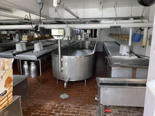 Cheese making equipment