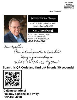 Local Realtors receive exclusive leads via Every Door Direct Mail.  Home Value Reports go to your clients and the leads go to the Realtor.