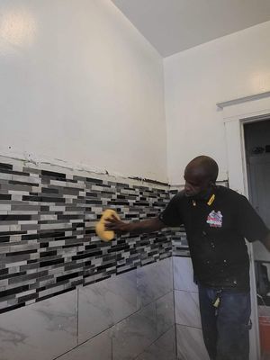 Installing tile