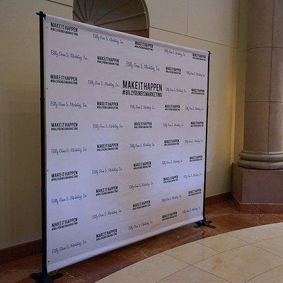 Step and Repeat Banner