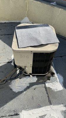 And they wonder why the AC wasn't working!