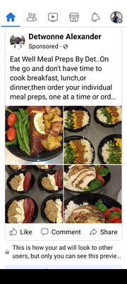 Eat Well Meal Preps By Det