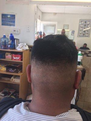 Fade doing by Ruben's