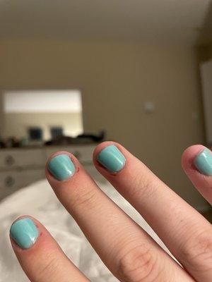 Cute along my nails