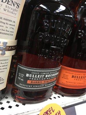 Bulleit Bourbon Barrel Strength.....Limited