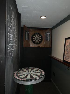 Real dart boards!!