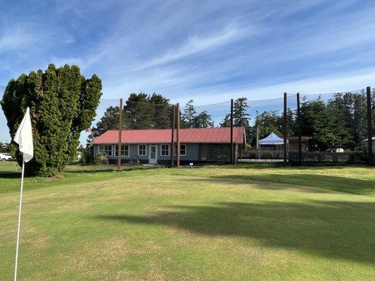 Clubhouse from 9th Hole