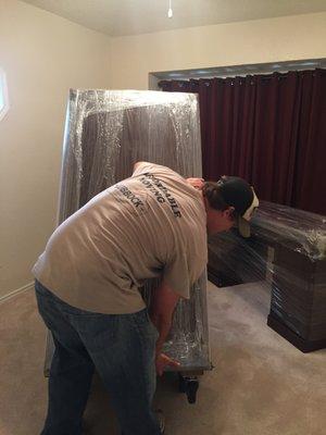 Affordable Moving will carefully wrap each and every piece of furniture, so everything stay safe during transit!